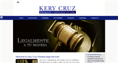 Desktop Screenshot of kerycruz.com